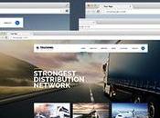 Camionnage Transport logistique WordPress