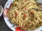 Spaghetti aglio olio alla napoletana