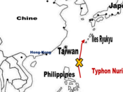 Pacifique ouest] typhon Sinlaku menace Taïwan, Îles Ryukyu Japon