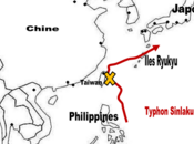 typhon Sinlaku touche Taïwan, sud-est Chine, menace Japon