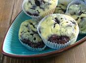 Muffins bicolore chocolat noir crème ricotta
