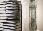 artistes sculptent livres