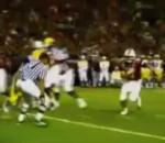 arbitre football américain plaque joueur