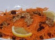 Carottes râpées fruits secs