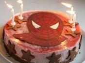 bougies gâteau Spiderman