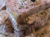 Saint Valentin, noisettes d'agneau sauce foie gras d'artichaut