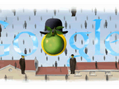 Google fête 110e anniversaire naissance Magritte...