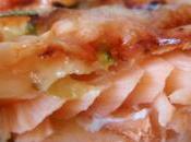 Tarte saumon courgette express