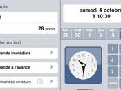 Réservez votre taxi avec iphone