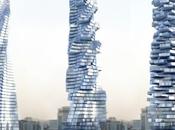 Vinci Tour. Dynamique l'architecture Dubaï.