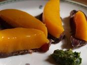 Magret mariné "façon trappeur" mangue fraîche