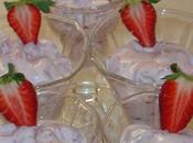 Crème fraises mascarpone basilic