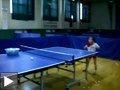 Videos: jeune joueuse ping pong exceptionelle bêtisier gardiens panier beau coup chance