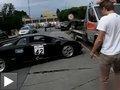 Videos: frimeur tape honte Lamborghini +voiture écrasée
