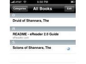 iPhone iPod Touch eReader passe version