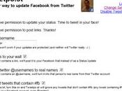 Synchroniser statuts Twitter Facebook avec Tweetpo