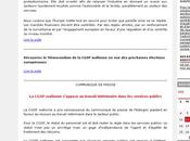 Mise ligne site Internet l'Interrégionale Wallonne CGSP