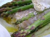 Papillotes d'Asperges Filets Cabillaud