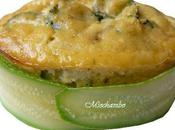 Flans courgettes brousse menthe