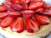 Cheesecake fraises