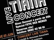 Tiana live Concert Brasserie L'austin