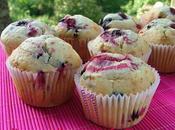 Muffins ultra moelleux mascarpone fruits rouges