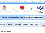 Towllar, monnaie virtuelle Twitter service associations caritatives.