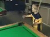 peut etre champion billard très jeune…