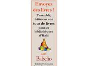 Aidez Babelio collecter livres pour bibliothèques d'Haïti