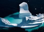 iceberg dérive c'est fonte glaces