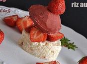 Sorbet fraise-hibiscus creme glacee sans sorbetiere