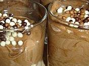 Soupe chocolat, glace vanille (dessert express)