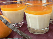 Panna cotta vanille coulis d'abricot