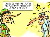 Tour France 2009 dessin humoristique "Moustique Boonen"