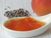 Confiture d'abricots lavande. Soupirs.