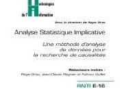 Analyse Statistique Implicative