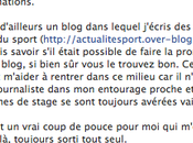 Bonjour, m'appelle Quentin, veux être journaliste