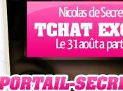 [EXCLU] Tchat avec Nicolas lundi prochain Portail Secret