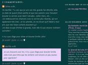 Différencier commentaires blog
