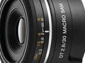 News l’objectif Sony 30mm f2.8 Macro