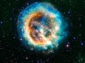 Restes supernova E0102-72 observés télescopes Chandra Hubble