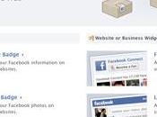page dédiée widgets Facebook