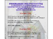 Programme officiel manifestations jubilé