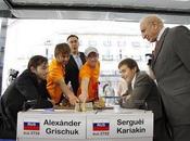 Master d'échecs Bilbao Aronian Grischuk tête mi-parcours