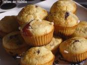 Mini muffins confiture framboises myrtilles