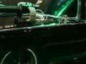 Gros accrochage tournage Green Hornet Frelon Vert