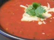 Soupe tomates, poivron coriandre Cuisine