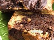 Cake marbré zucchini chocolat