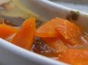 Soupe miso carottes version Laurence Salomon, recette idéale lorsque l'on malade...