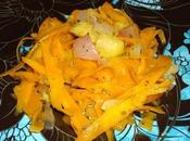 Tagliatelles carottes citron